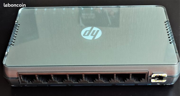 Switch Réseau HP V1405-8G 8 Ports Gigabit 1000 Mbps Fanless / État