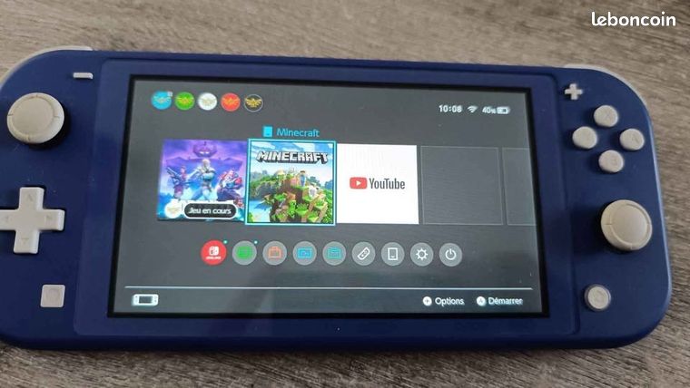 Switch Lite + jeux