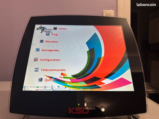 Système dencaissement tactile KSD LMC15