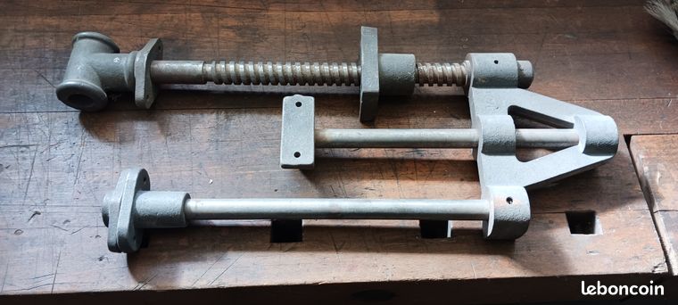 Système de vis pour presse d'établi de menuisier