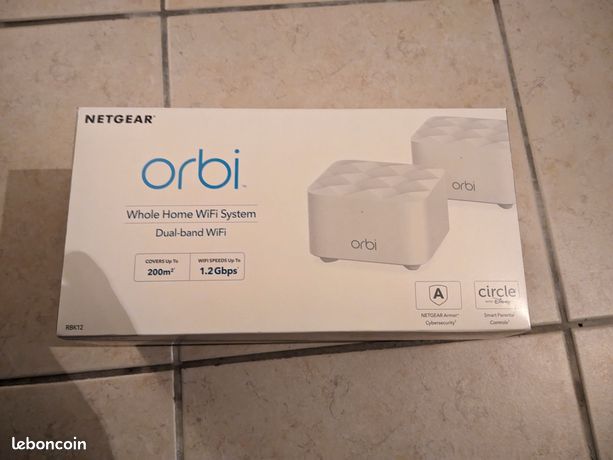 Système WiFi Mesh AC1200 Netgear Orbi RBK12