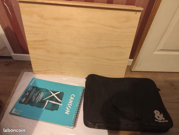 Table a dessin et papier A2 +A3 et sac a dessin