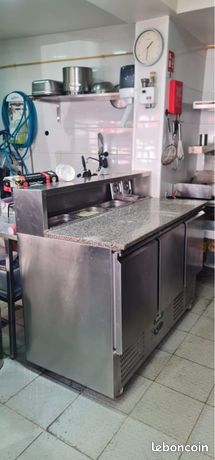 Table à pizza réfrigérée 3 portes