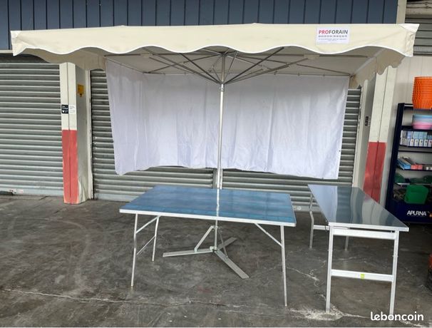 Table alu de marché