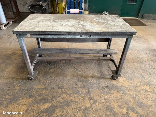 Table atelier roulante