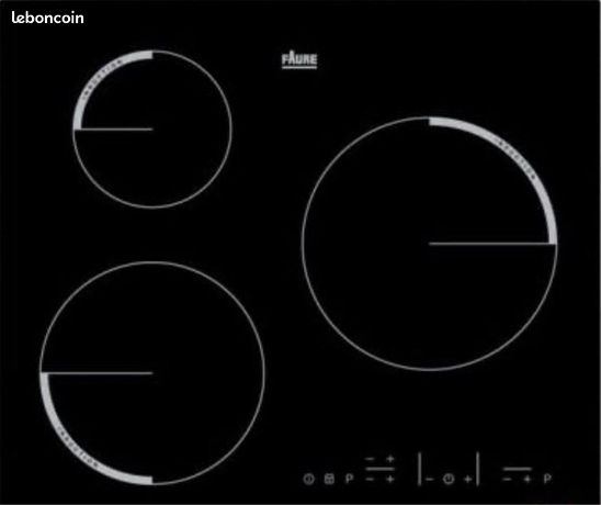Table cuisson Vitrocéramique FAURE