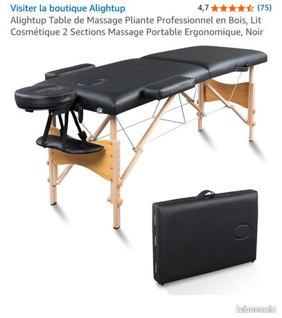 Table de massage