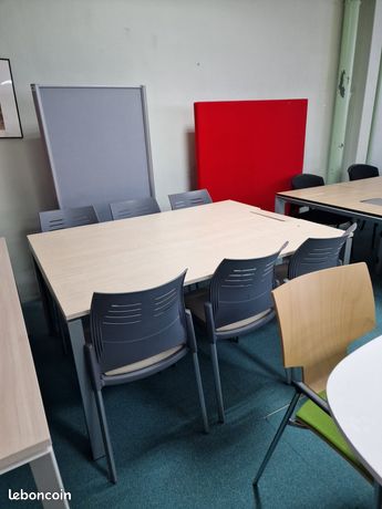 Table de réunion compacte – prix déstockage