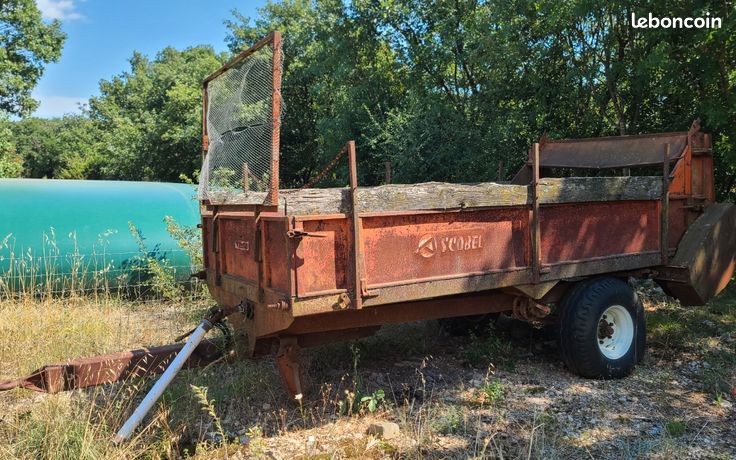 Table épandage env 5m3 herisson horizontal SCOBEL