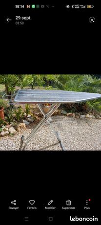 Table pour central vapeur