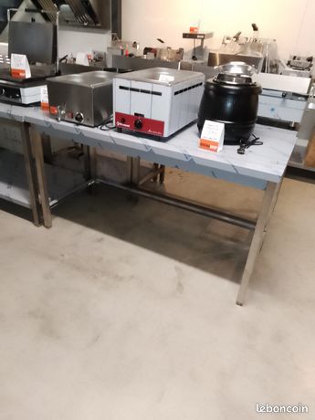 Table pour pro en inox