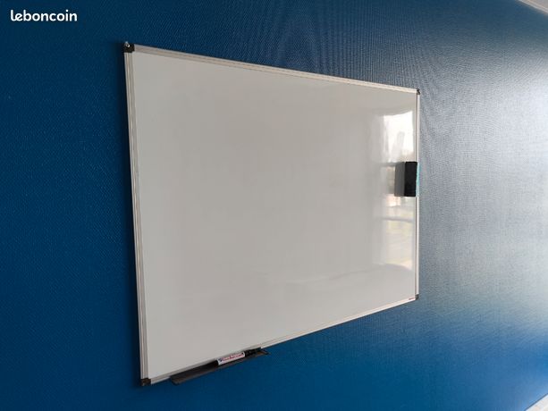 Tableau blanc velleda magnétique 4 dispo