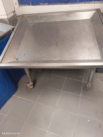 Tables étal inox.ox