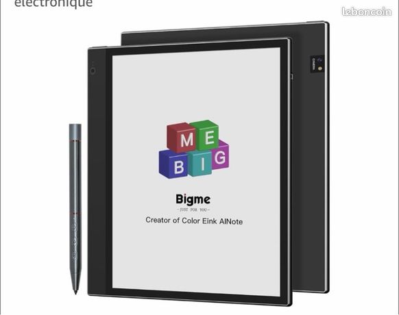 Tablette e ink bigme liseuse couleur