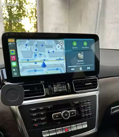 Tablette Ecran Android multimédia Carplay Android Auto Mercedes ML W166-GL X166 de 2012-2015 système NTG 45 avec caméra de recul et kit de montage complet