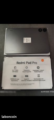 Tablette tactile Xiaomi Redmi pad pro écran 12.1 8GB RAM 256 GB ROM couleur graphite Gray