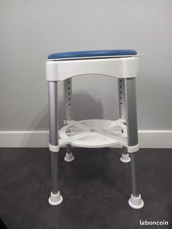 Tabouret de douche pivotant Santorin