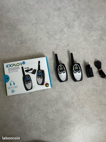 Talkie walkies rechargeable