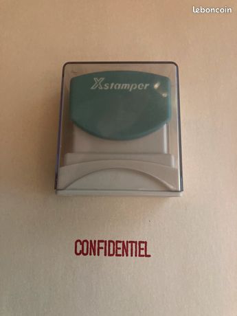Tampon encreur CONFIDENTIEL XStamper