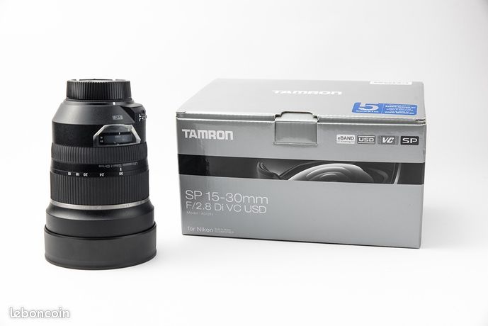 TAMRON SP 15-30mm f/2,8 Di VC USD monture NIKON - Comme NEUF