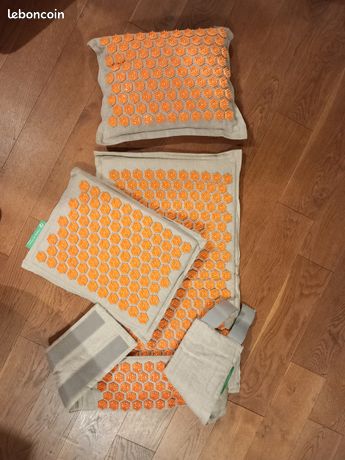 Tapis accupression champ de fleurs