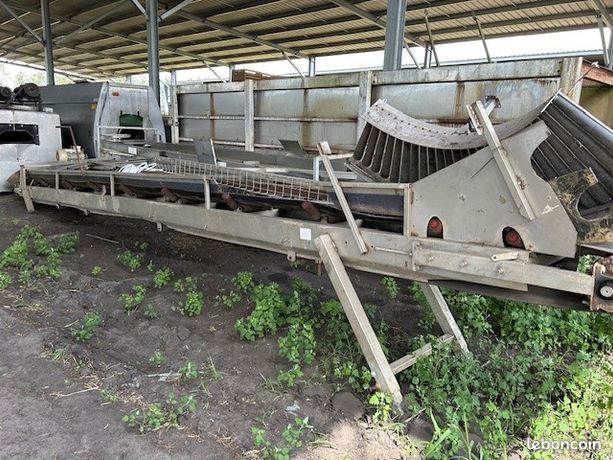 Tapis convoyeur industriel 12 m