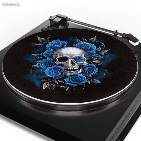Tapis pour platine vinyle gothique vintage