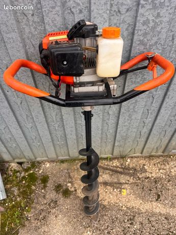 Tarière thermique avec 3 mèches et rallonges