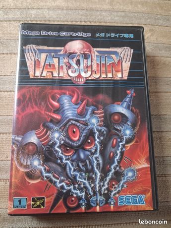 Tatsujin Sega Mega Drive Manuel ntsc-j Japon
