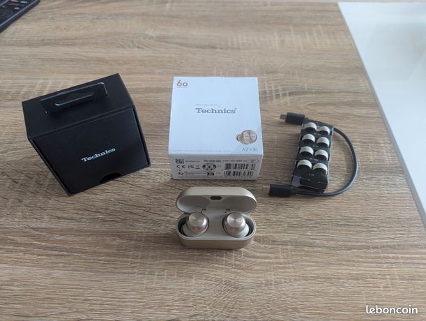 Technics EAH-AZ100 Écouteurs sans fil Or ChampagneUn son