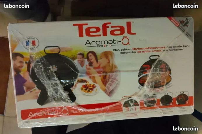 Tefal Aromati-Q 3 en 1 BG910812 - Barbecue électrique - NEUF