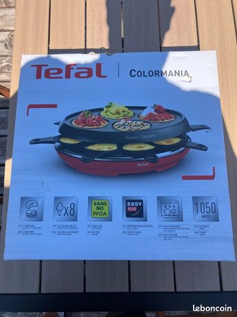 Tefal raclette colormania