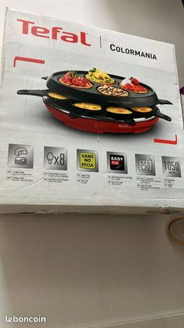 Tefal Raclette Colormania 3-1 7p