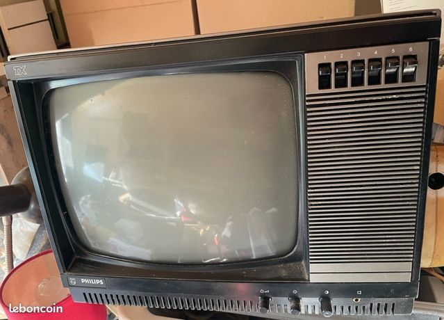 Télé 12 pouces Philips vintage