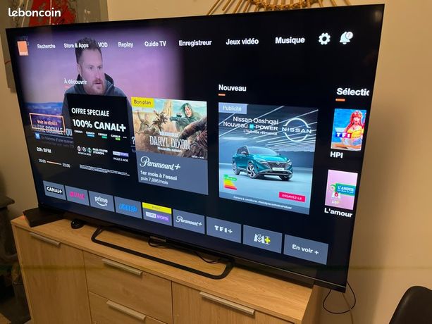 Télé 55 pouces edenwood quasi
