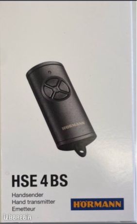 Télécommande Hormann