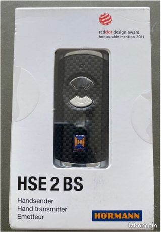 Télécommande HSE 2BS HORMANN