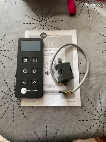 Telecommande poele a pellet cmg