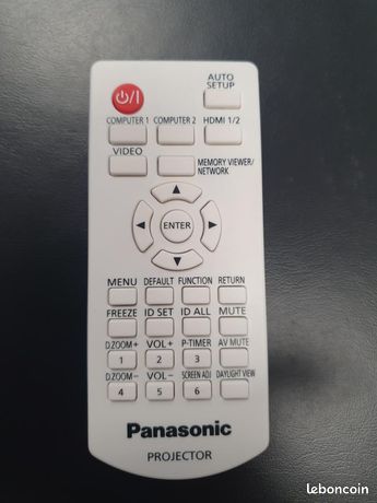 Télécommande pour vidéo-projecteur Panasonic
