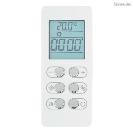 Télécommande radiateur delonghi