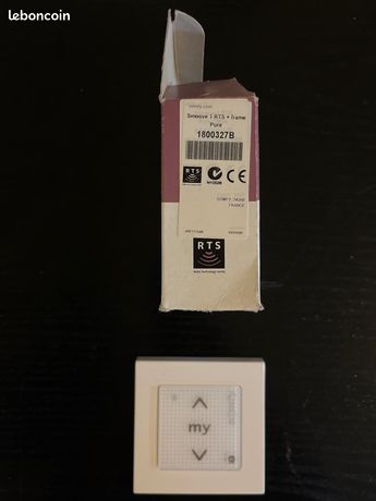 Télécommande somfy SMOOVE RTS sensitive
