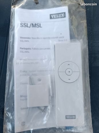 Télécommande store occultant ou volet velux