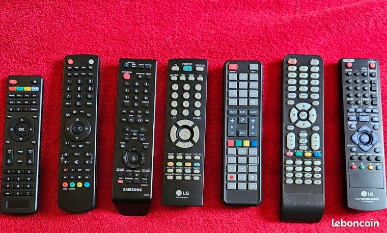 Télécommandes samsung, lg et autres