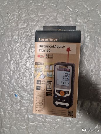 Télémètre laser 80m laserliner distance master 80 plus