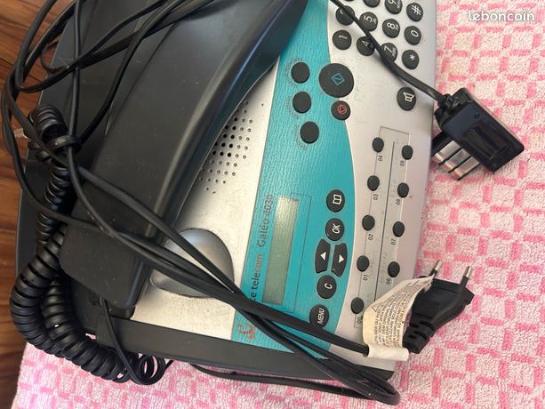 Téléphone fax vintage