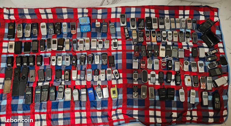 Téléphone GSM vintage Nokia Samsung Motorola
