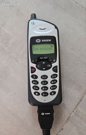 Téléphone Sagem MC 820 année 1999