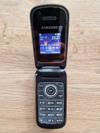 Téléphone Samsung à clapet