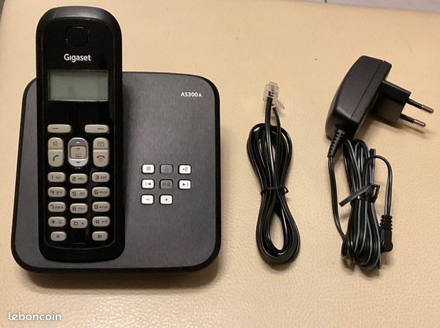 Téléphone Siemens Gigaset AS300A avec répondeur