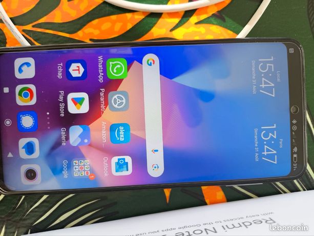 Téléphone portable xaomi Redmi 9 pro